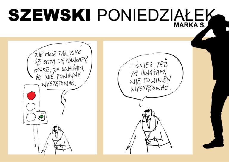 Szewski poniedziałek. Zielona strzałka puszcza do nas oko