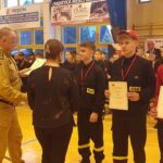 Brzezna, X Halowe Zawody Sportowo-Pożarnicze dla MDP im Antoniego Bieniasa