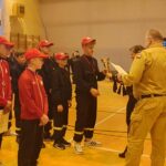 Brzezna, X Halowe Zawody Sportowo-Pożarnicze dla MDP im Antoniego Bieniasa