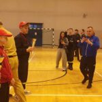 Brzezna, X Halowe Zawody Sportowo-Pożarnicze dla MDP im Antoniego Bieniasa