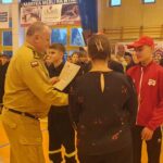 Brzezna, X Halowe Zawody Sportowo-Pożarnicze dla MDP im Antoniego Bieniasa
