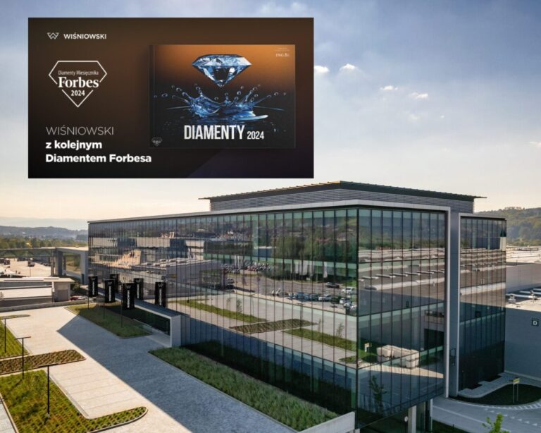 Sądecka firma WIŚNIOWSKI znów z Diamentem Forbesa!