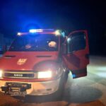 Rożnów, pożar domku letniskowego