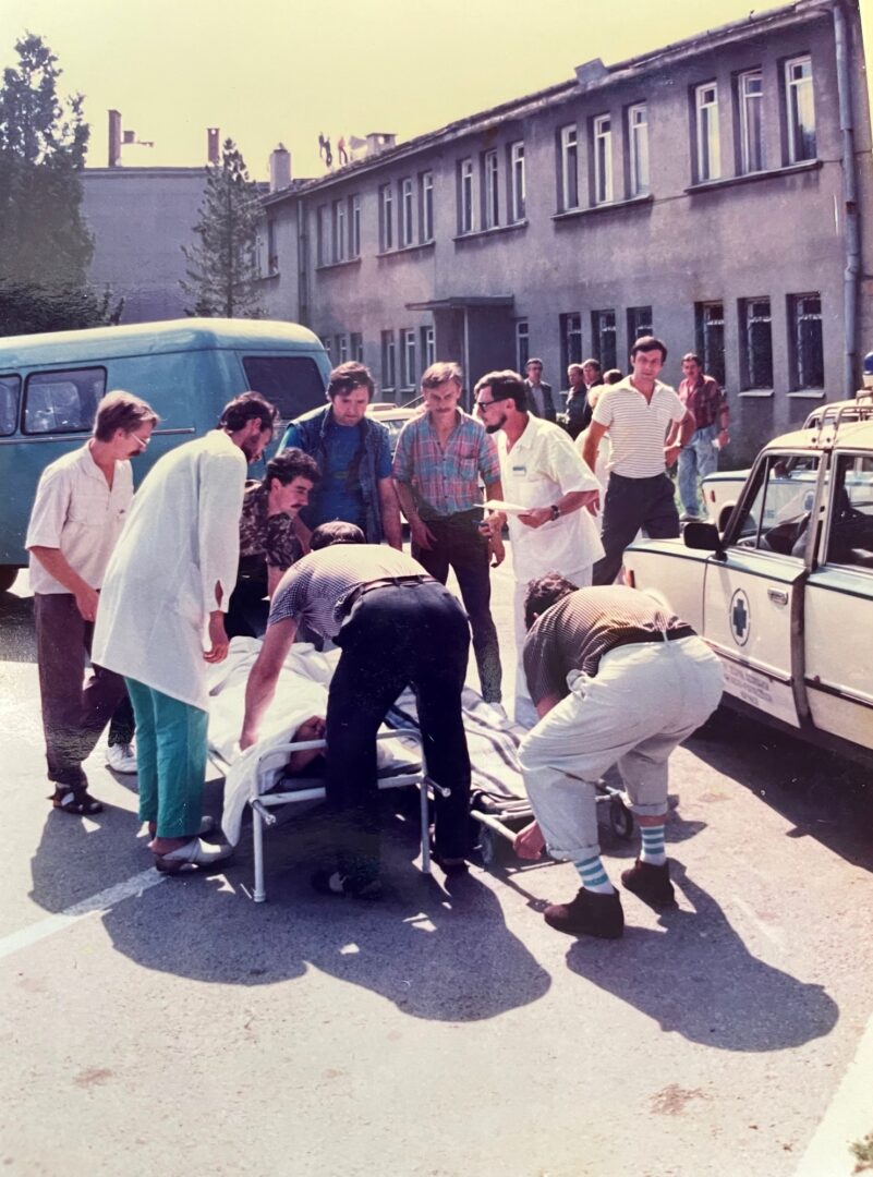 pożar szpitala Krynica-Zdrój