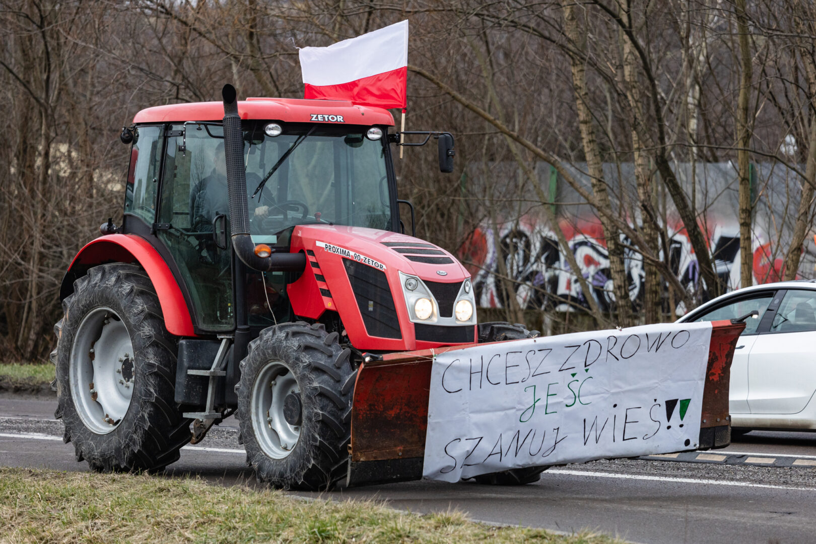 Protest rolników Nowy Sącz