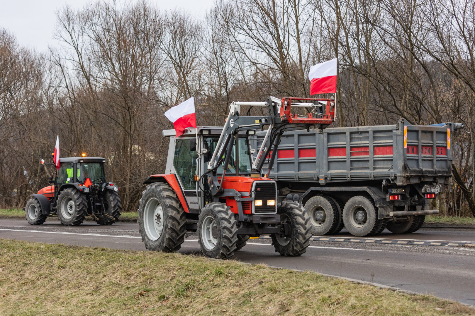protesty rolników