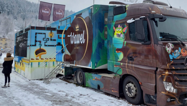 Truck z słodkościami firmy Wawel odwiedzi Tylicz i Wierchomlę