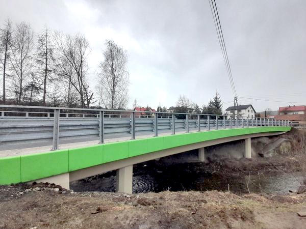 Zagorzyn. Most w ciągu drogi powiatowej już po remoncie