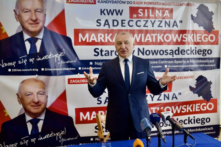 Starosta Marek Kwiatkowski nie wystartuje w wyborach z listy PiS. Stworzył własny komitet