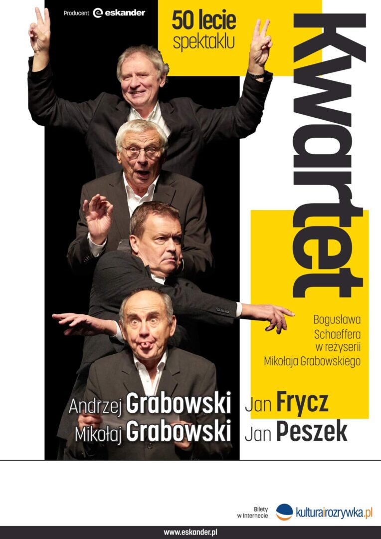 plkat kwartet Bogusława Schaeffera