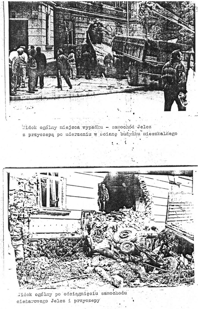 strażackie wspomnienia, wypadek Krynica-Zdrój