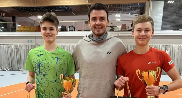 Wiktor Jeż zdobywa złoto w grze deblowej w turnieju ITF Juniorów w Estonii