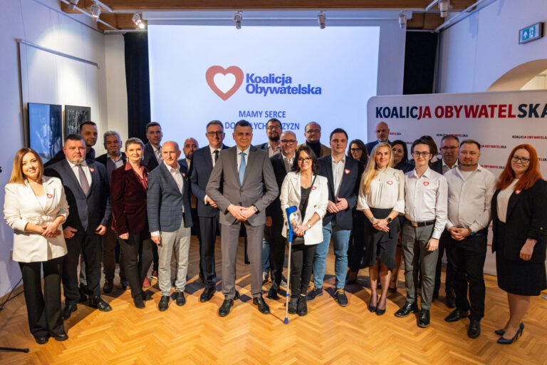 Oto kandydaci Koalicji Obywatelskiej do Rady Miasta Nowego Sącza