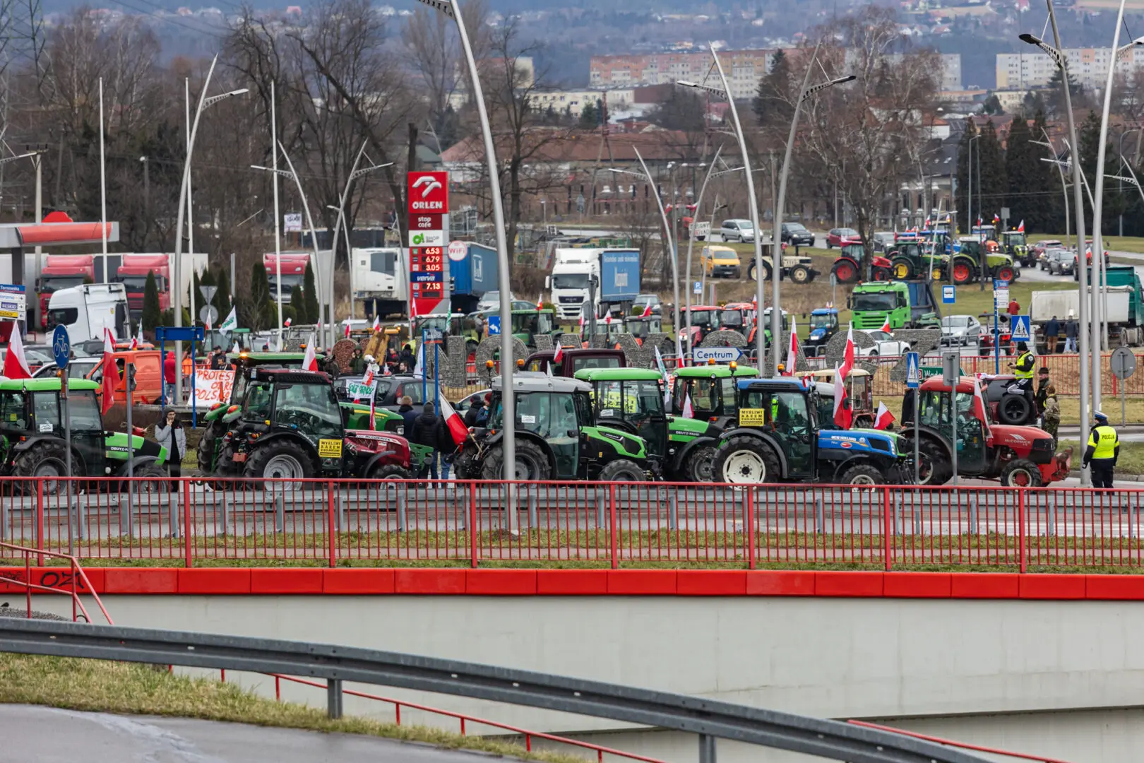 protest rolników