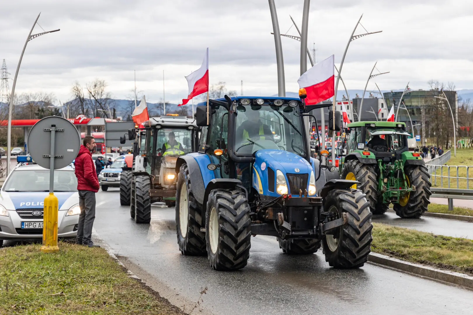 protest rolników