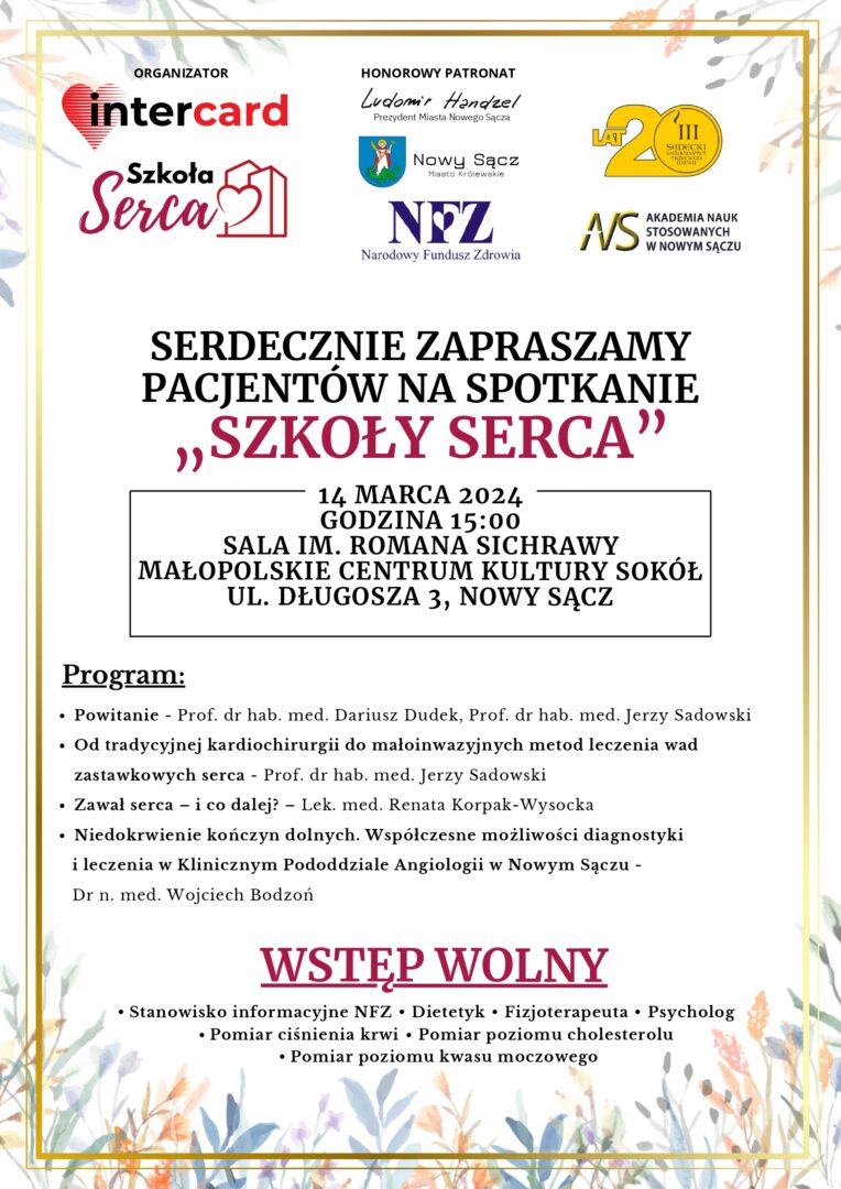 Szkoły Serca spotkanie w MCK Sokół