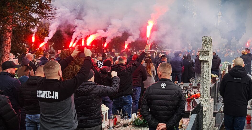 Sandecja, pogrzeb, Rafał Idzik, Indor, kibic