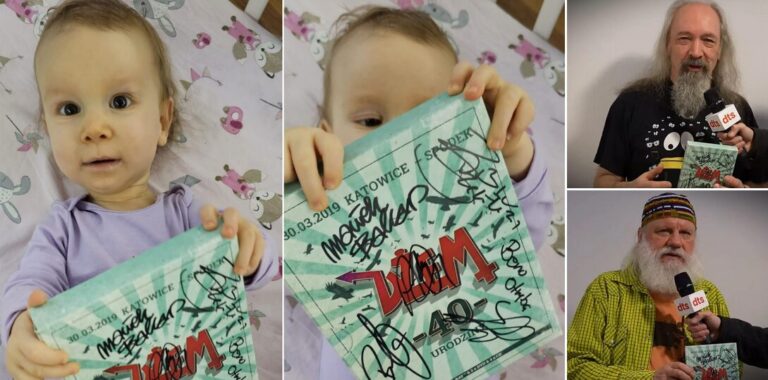 Nowy Sącz. Trwa licytacja płyty zespołu DŻEM, którą muzycy przekazali Wiktorii Wróbel