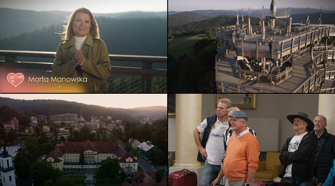Krynica-Zdrój, Sądecczyzna, Nowy Sącz, Sanatorium Miłości, zdjęcia, TVP 1