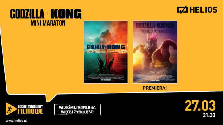 Rozdajemy bilety na MARATON GODZILLA/KONG! Chętni?