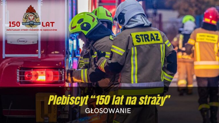Strażacki plebiscyt „150 lat na straży”. Trwa głosowanie