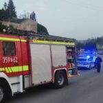 wypadek motocyklisty, Korzenna