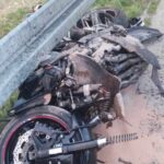 wypadek motocyklisty, Korzenna