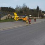 wypadek motocyklisty, Korzenna
