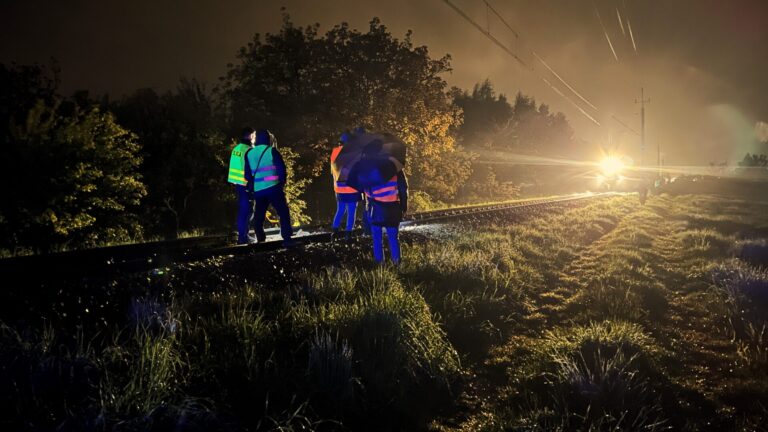 Stary Sącz. Śmiertelne potrącenie na torach [FOTO]
