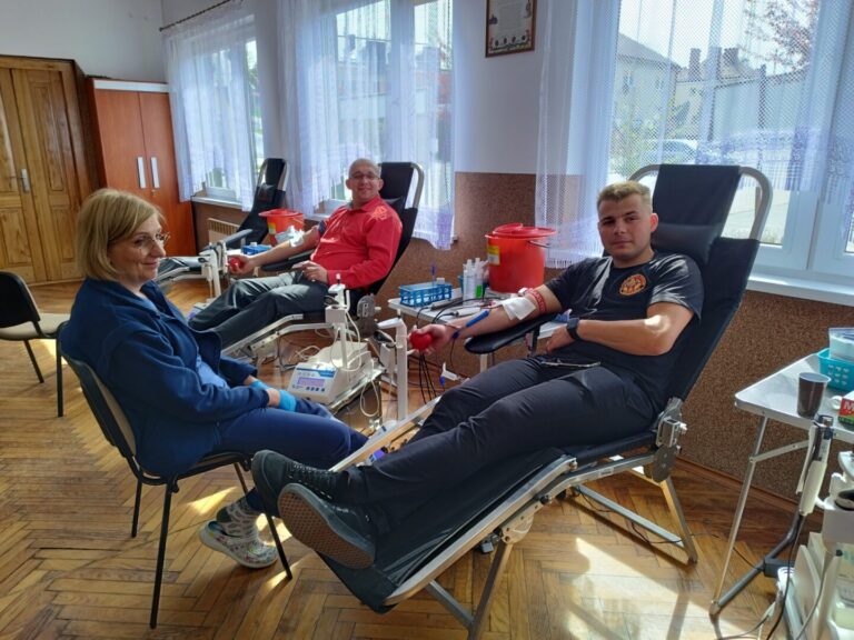 Krwiodawców w remizie OSP Korzenna znów nie zabrakło