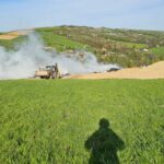 pożar Słowikowa, plantacja trawy energetycznej