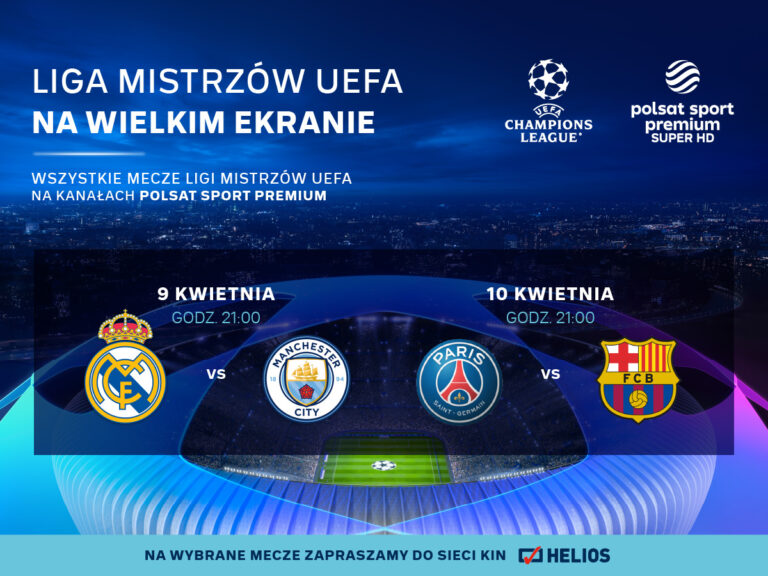 THE CHAMPIONS! Liga Mistrzów na wielkim ekranie. Są bilety!