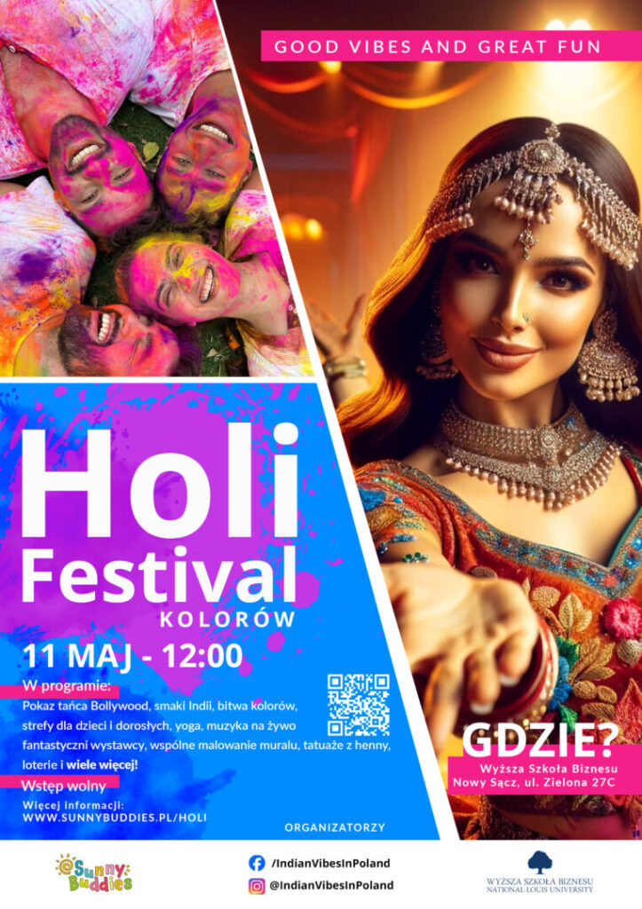 Holi – Festiwal Kolorów!