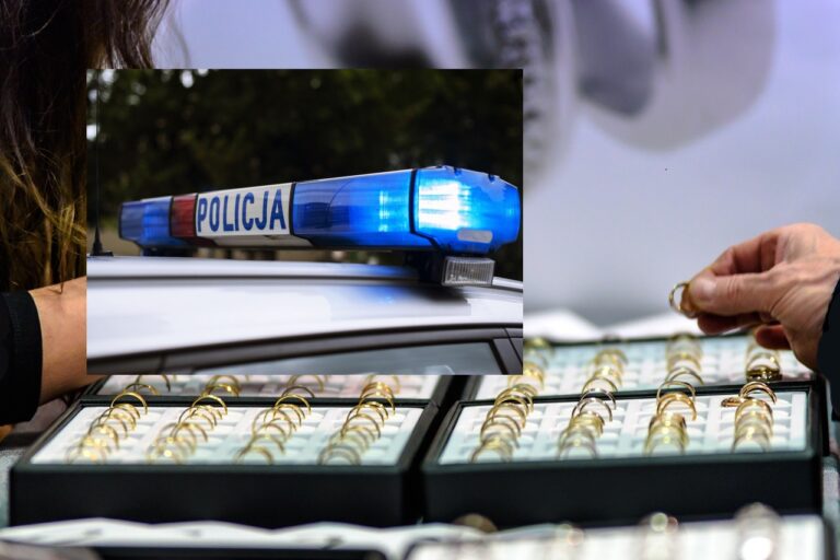 29-latek z Nowego Sącza wziął na cel sklepy jubilerskie