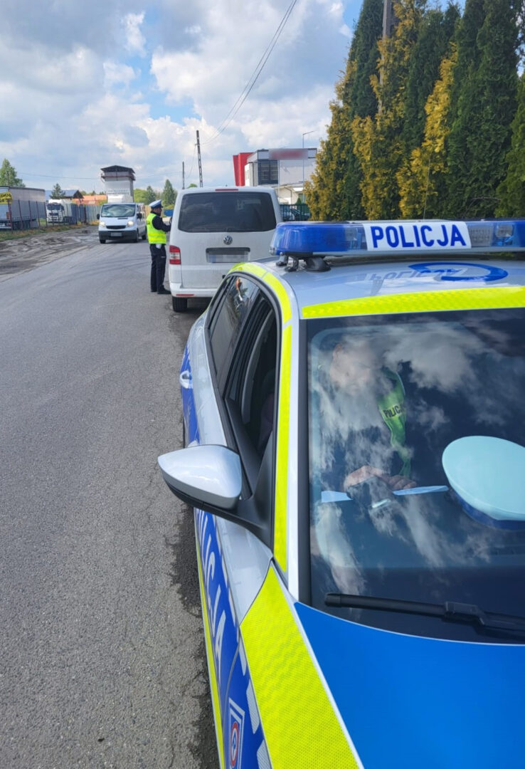 dron, policja Nowy Sącz