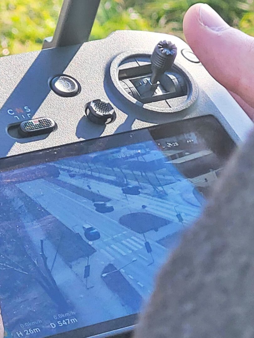 dron, policja Nowy Sącz