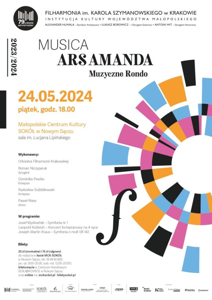 2024.05.24 MUSICA ARS AMANDA plakat A3