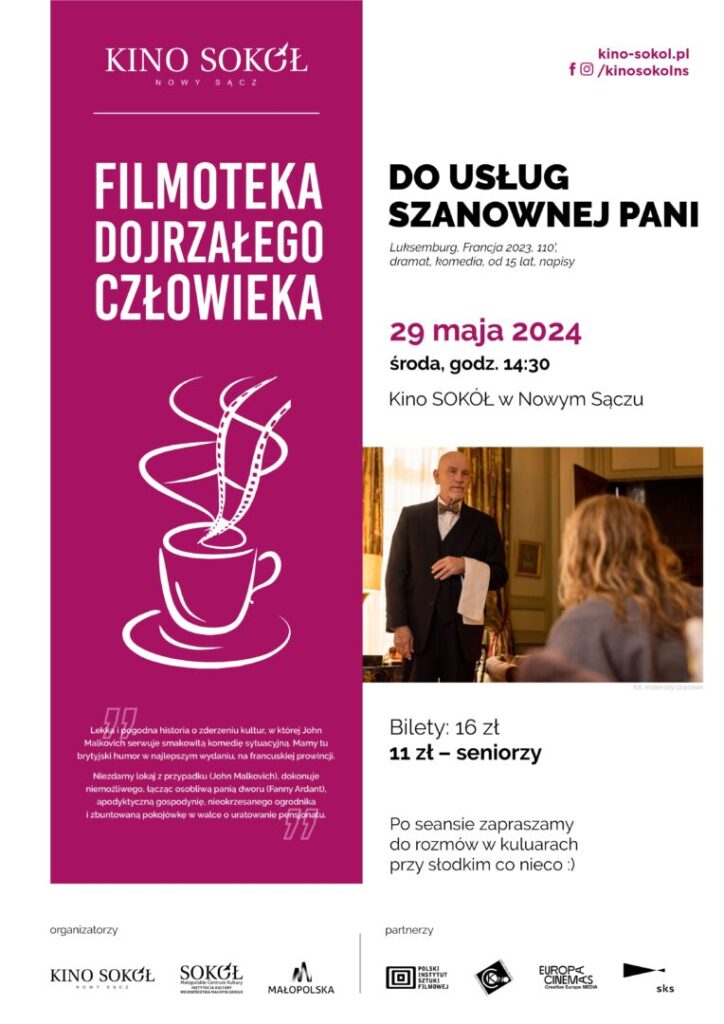 2024.05.29 Filmoteka Dojrzałego Człowieka - plakat