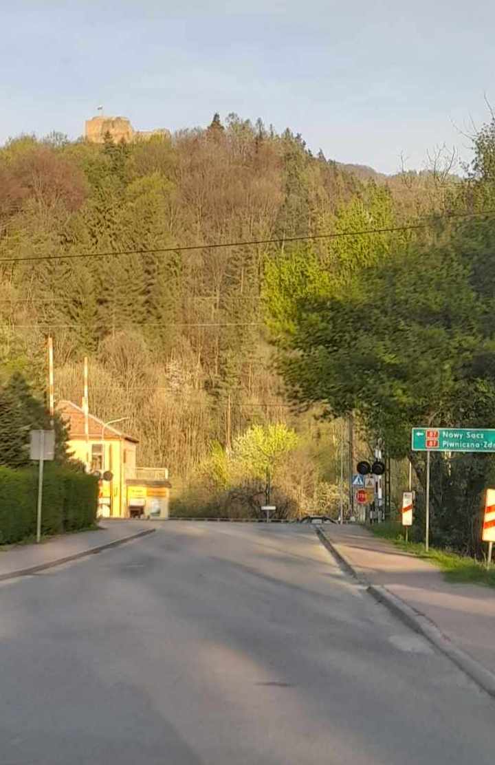 przejazd kolejowy Rytro