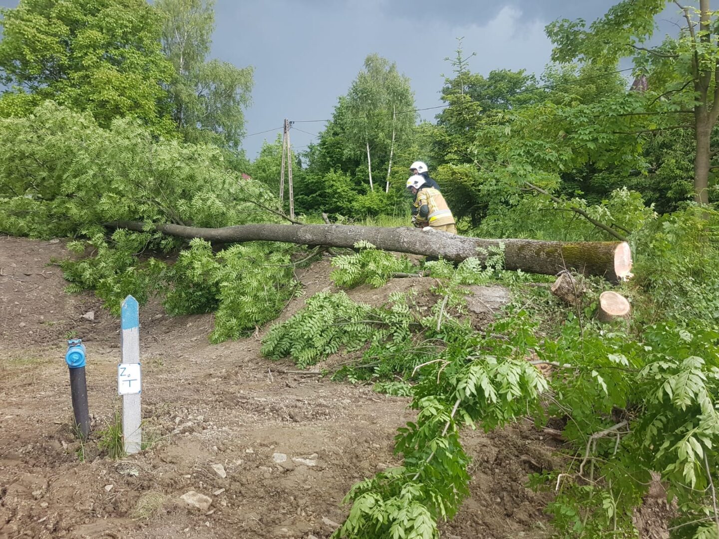 Sądecczyzna, ulewa