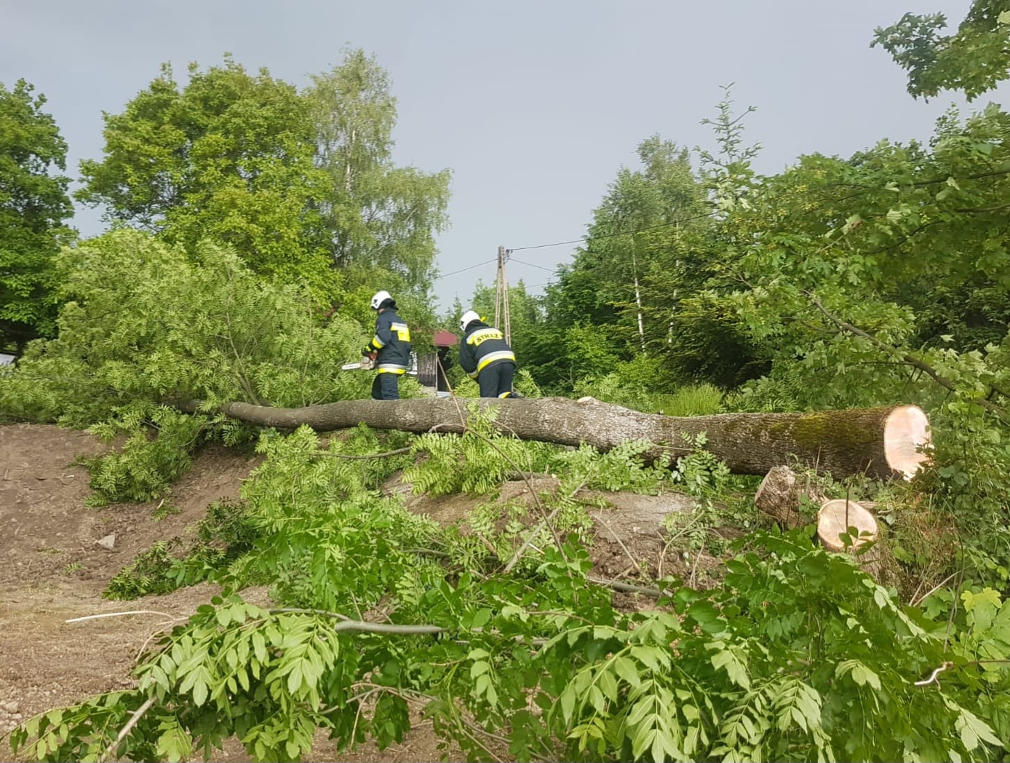 Sądecczyzna, ulewa