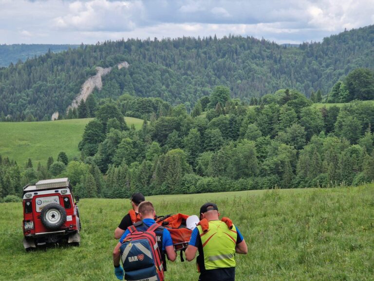 Goprowcy pomogli dwóm osobom. Życie trzeciej zakończyło się na szlaku