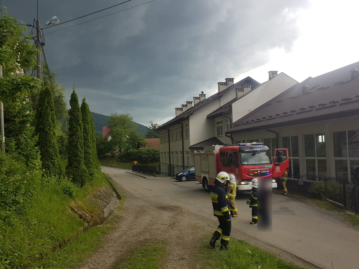Sądecczyzna, ulewa