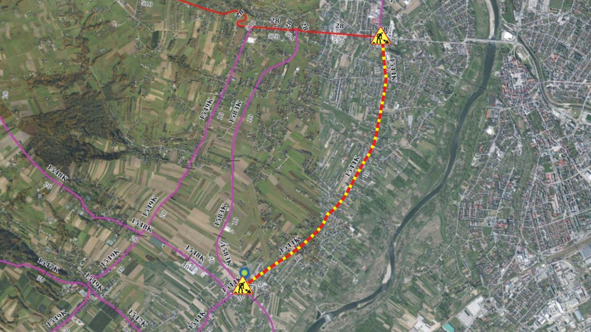 Chełmiec, Świniarsko, Podrzecze
