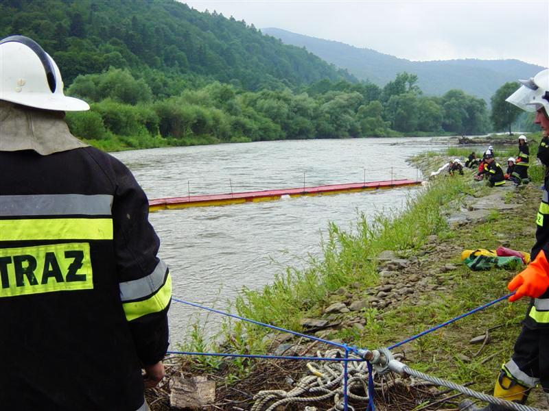 Poprad, działania straży pożarnej