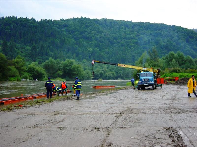 Poprad, działania straży pożarnej