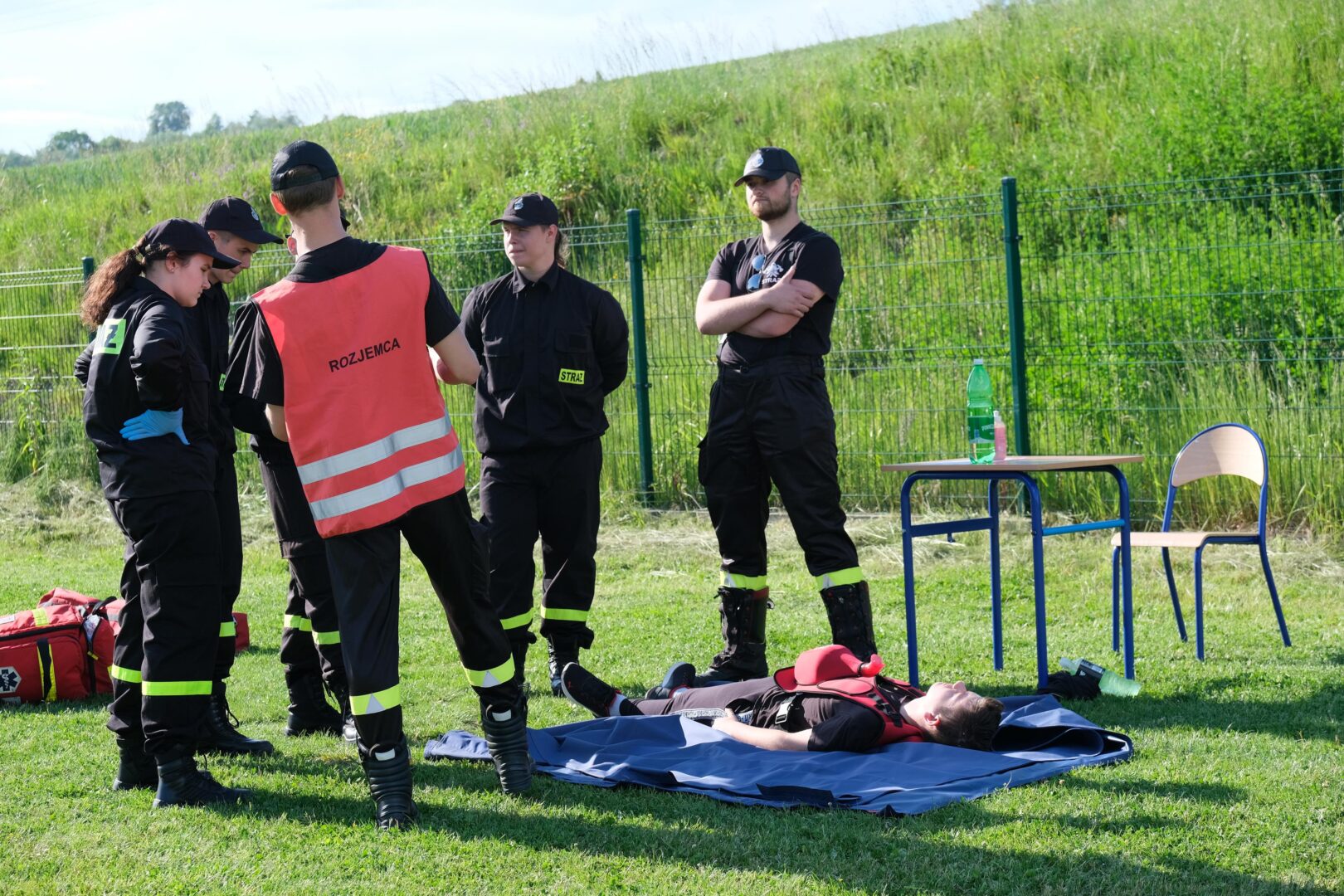 I Powiatowe Młodzieżowe Zawody w ratownictwie w ramach pierwszej pomocy