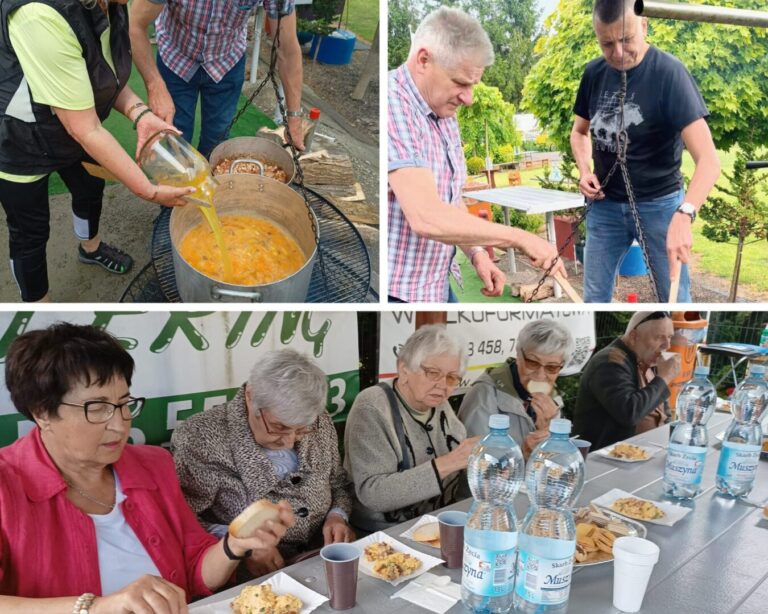 Nowy Sącz. Na Przetakówce jedli jajecznicę z tysiąca jaj [ZDJĘCIA]