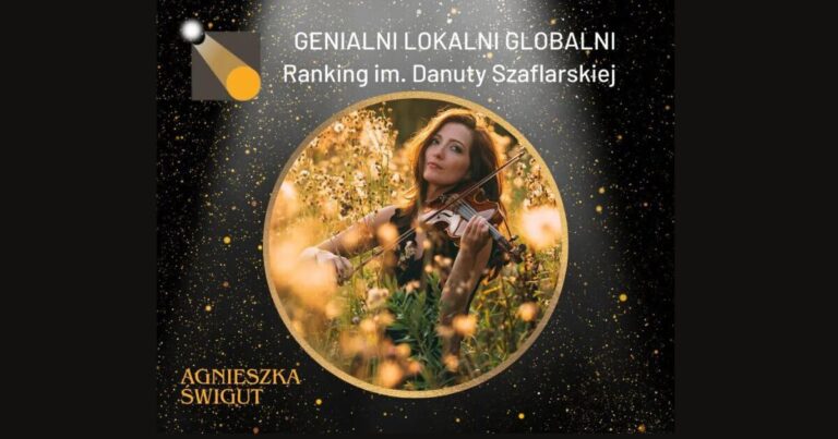 Genialni Lokalni Globalni – edycja VI. Poznajmy finalistów – Agnieszka Świgut