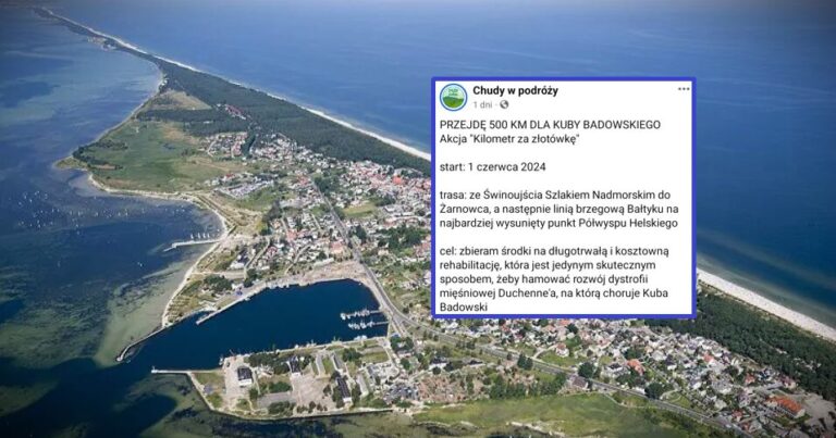 Chudy w podróży! Mieszkaniec Sądecczyzny rusza jutro w 500-kilometrową trasę